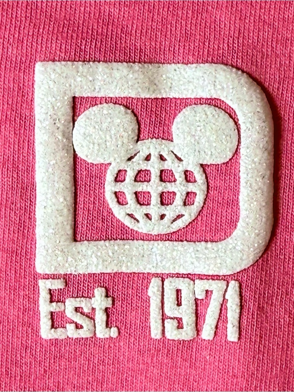 New Walt Disney World Spirit Jersey Girls Large 12 Minnie Mouse Daisy Duck Pink - Picture 2 of 6